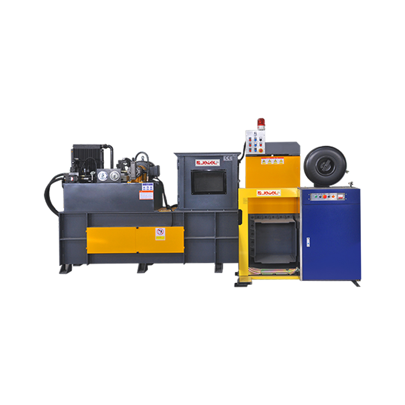 Liten horisontell helautomatisk presspress (PP-band)