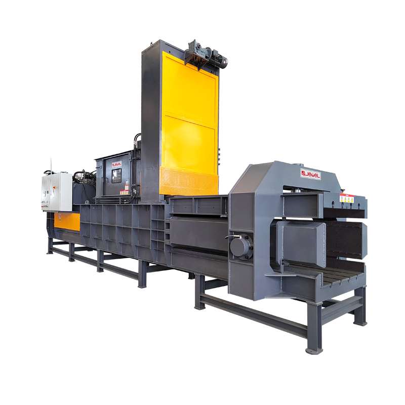 Horisontell helautomatisk balningsmaskin